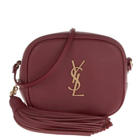 ysl pouch red|YSL pouch monogramme.